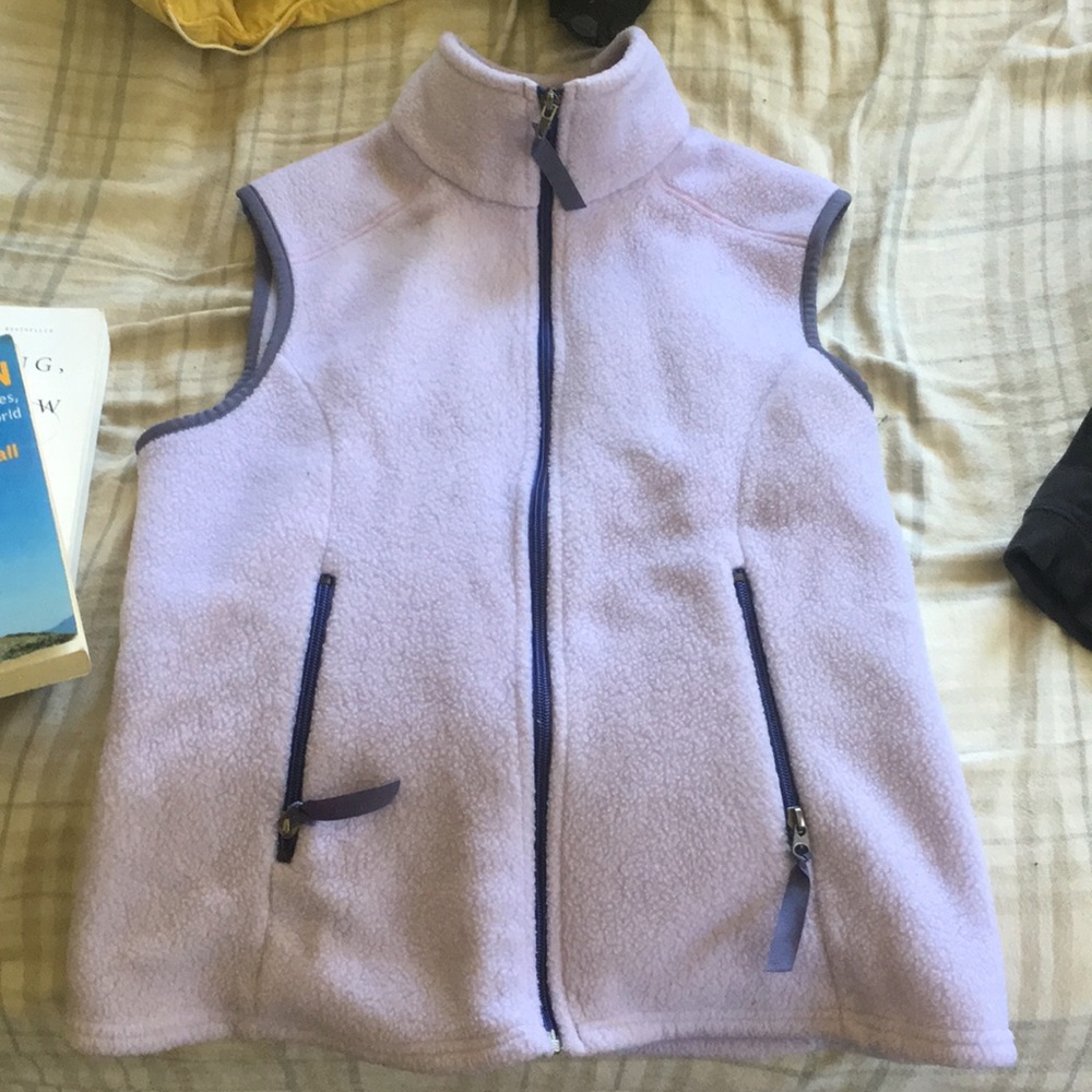 Patagonia size M lavender synchilla vest